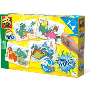 SES My First Kleuren met Water - Dino's