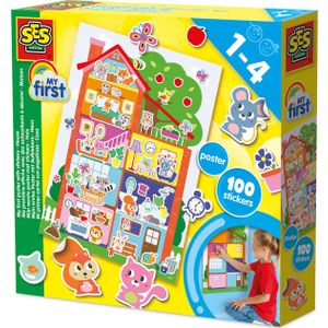 SES Creative - My First Poster mit Stickern - (S14476)