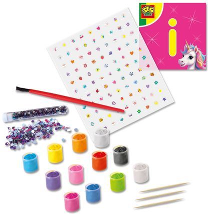 Ses Unicorn - Nageldesigner - Nagelontwerp Kit - Eenhoorn - Waterbasis