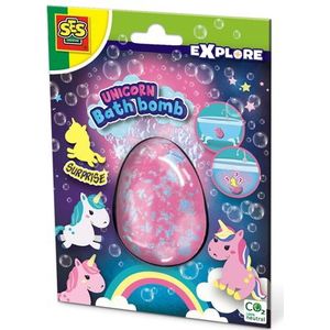 SES - Explore - Bad Bruisbal - Roze/Blauw - Cosmetisch Getest - Unicorn Verrassing