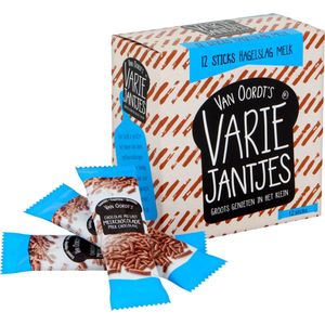 Hagelslag van oordt variejantjes melk 10gr | 10 stuks