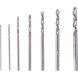 Dremel - Set Precisie-Boren - 7 Stuks - Voor Hout en Zacht Metaal