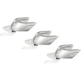 Skil - 2900 AJ - Set van 3 Schaarkoppen - Geschikt voor Harde en Zachte Materialen