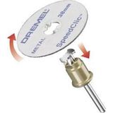 Dremel EZ SpeedClic: Snijschijven Voor Metaal 12-pack. - SC456B