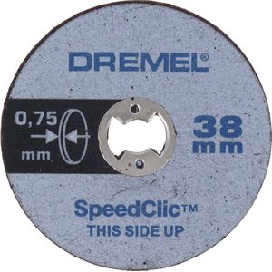 Dremel EZ SpeedClic: dunne snijschijven 5-pack. - SC409