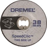 DREMEL SC541 Multipack Snijschijven 38mm - EZ SpeedClic Snijschijven Set voor Snijden in Metaal