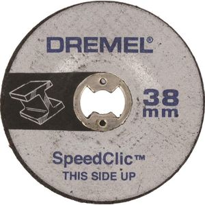 Dremel 2615S541JA 2 stuks Dremel Speedclic-slijpschijf Diameter 38 mm 2 stuk(s)