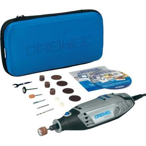 Dremel 3000 Multitool - Roterend - 130 W - Met 15 accessoires en etui