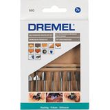 Dremel 660JA Multitool Accessoireset - 7-delige Frezenset