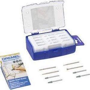 Dremel 682 - Glasgraveerset - Starter Kit - Inclusief Opbergdoos en 8 Accessoires