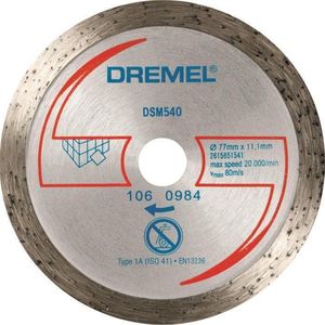 Dremel - S600 - Slijpschijf - Carbide - Ø 77 mm - Multifunctioneel