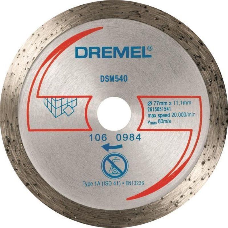 Dremel - S600 - Slijpschijf - Carbide - Ø 77 mm - Multifunctioneel