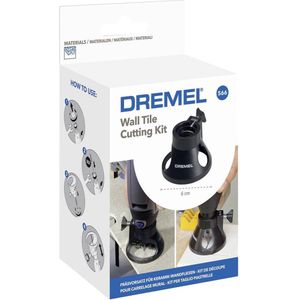 Dremel 566 Multitoolaccessoire - Freesset voor wandtegels
