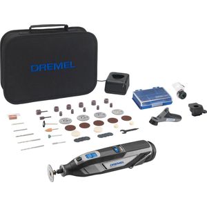 Dremel 8240-3/45 Multitool - Inclusief 12 V Li-Ion Accu (2.0 AH) - Oplader - 45 Accessoires - 3 Hulpstukken - Soft bag