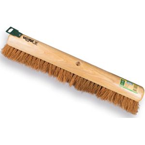 Synx Tools bezem Zaalveger - 30 cm - Zonder Steel - Cocosharen - Zachte Bezems