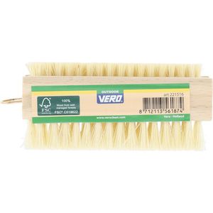 6x Vero FSC Houten Nagelborstel