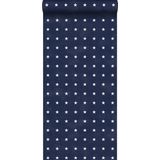 HD vliesbehang sterren marine blauw - 136461 van ESTAhome