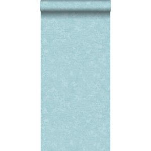 Origin Wallcoverings behang effen ijsblauw - 345944 - 53 cm x 10,05 m