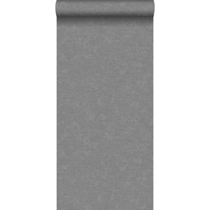 Origin Wallcoverings behang effen donkergrijs - 53 cm x 10,05 m - 345945