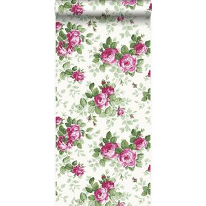 Origin Wallcoverings behang rozen roze - 326138 - 53 cm x 10,05 m