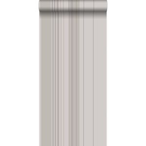 Origin behang strepen taupe en grijs - 346225 - 53 x 1005 cm