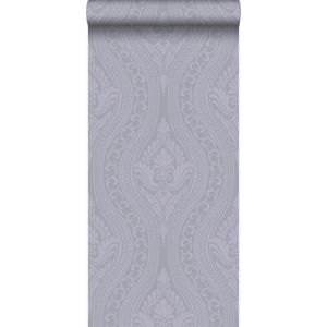 Origin Wallcoverings behang ornamenten paars en grijs - 346631 - 53 cm x 10,05 m