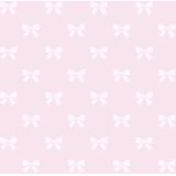 Estahome Strikjes Behang - 0,53 x 10,05 m - Glanzend Roze