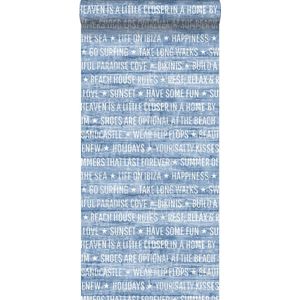 Esta Home Cabana Summer quotes blauw