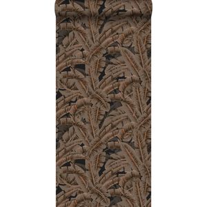 Origin Wallcoverings behang palmbladeren roest bruin - 347441 - 53 cm x 10,05 m