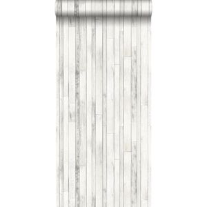 ESTAhome behang sloophout grijs wit - 53 cm x 10.05 m - 138816