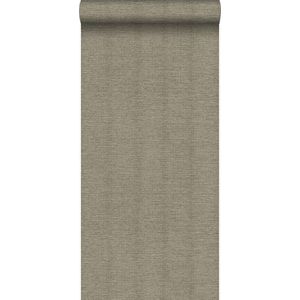 Origin Wallcoverings behang linnenstructuur lichtbruin - 53 cm x 10,05 m - 347378