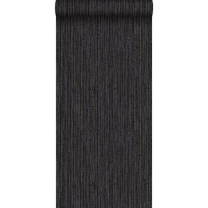 Origin Wallcoverings behang bamboe bruin zwart - 53 cm x 10,05 m - 347406