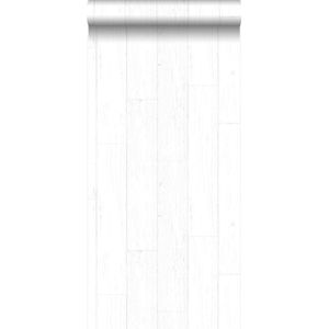 Origin behang verweerde houten planken wit en zilver | 347541 | 53 cm x 10.05 m|