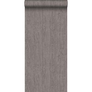 Origin Wallcoverings behang houten planken met nerf taupe - 347556 - 53 cm x 10,05 m