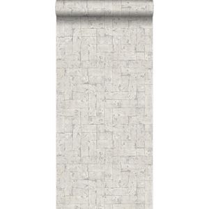 Origin Wallcoverings behang bakstenen donker beige - 347569 - 53 cm x 10,05 m