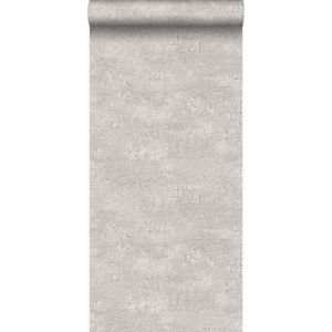 Origin Wallcoverings behang natuursteen met craquelé effect lichtgrijs - 347565 - 53 cm x 10,05 m