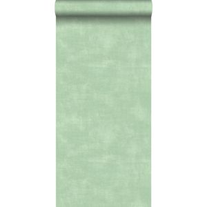 ESTAhome behang betonlook groen - 0,53 x 10,05 m - 139019