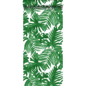 Sanders & Sanders behang palmbladeren tropisch junglegroen - 0,53 x 10,05 m - 935266