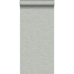 Origin Wallcoverings behang linnenstructuur blauw grijs - 347639 - 0,53 x 10,05 m
