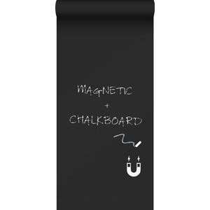 ESTAhome krijtbord magneetbehang zwart - 53 x 300 cm - 155001