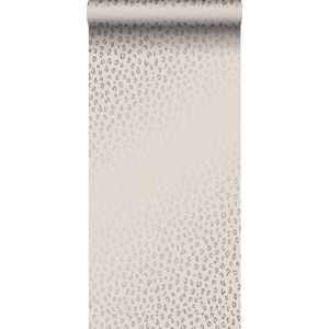 ESTAhome behang panterprint zacht roze en goud - 139273 - 0,53 x 10,05 m