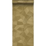 Origin Wallcoverings Eco-texture Vliesbehang Grafisch 3D Motief Goud - 347822 - 0.53 X 10.05 M