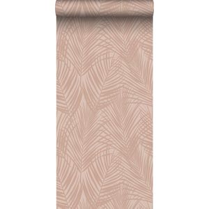 ESTAhome behang palmbladeren zacht roze - 0.53 x 10.05 m - 139432
