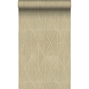 Origin Wallcoverings eco-texture vliesbehang origami motief beige - 0,