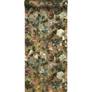 ESTAhome behang bloemen goud - 0,53 x 10,05 m - 139595