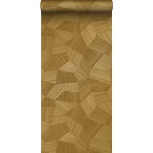 Origin Wallcoverings eco-texture vliesbehang grafisch 3D motief warm goud - 347953 - 0.53 x 10.05 m