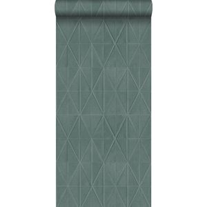 Walls4You eco-texture vliesbehang 3D-motief grijsblauw - 935336 - 0,53 x 10,05 m