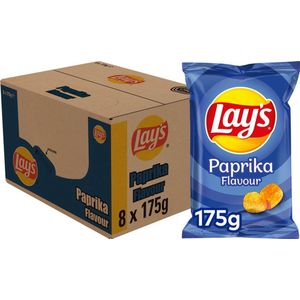 CHIPS LAYS PAPRIKA 175GR -ETENSWAREN 8PS036