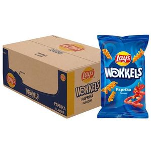 Lay's Wokkels Paprika - Chips - 24 x 30 gram