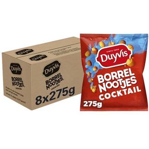 Borrelnootjes Duyvis cocktail zak 275gr